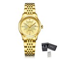 MEGIR Golden Lotus Automatic Watch for Women | Aurevyn