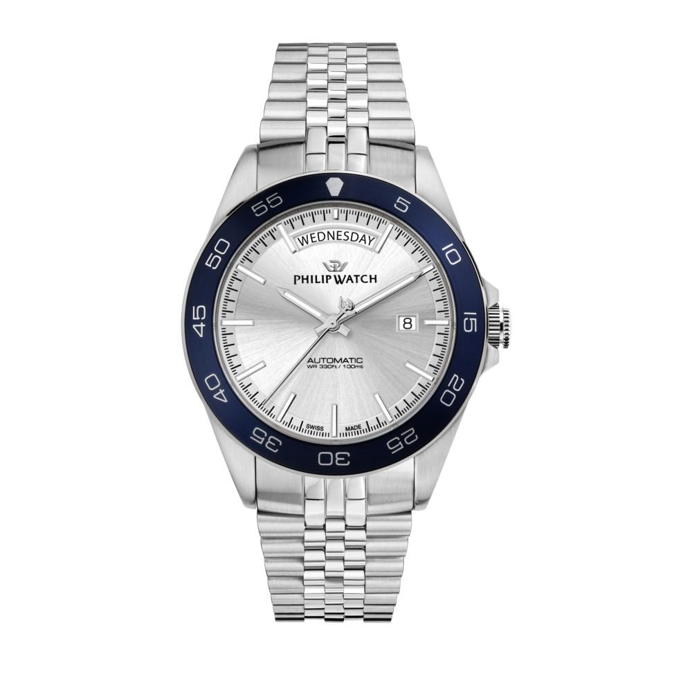 Philip Watch Silver Automatic Watch for Men | Aurevyn
